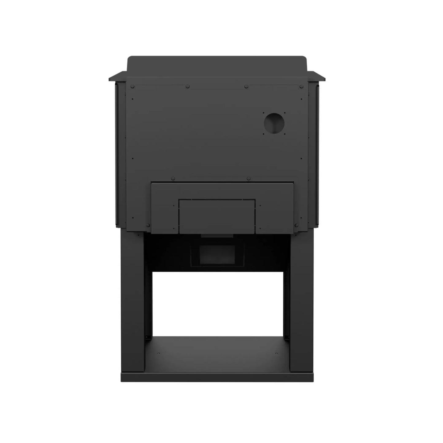 Drolet Deco II Wood Stove - Installed in Modern Living Space