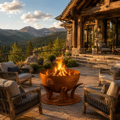 Africa's Big Five Fire Pit