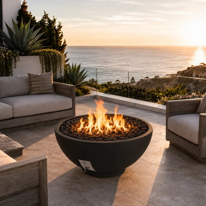 Fire Gear Pro Series Sanctuary Fire Bowl | 39-Inch | GFRC | NG & LP