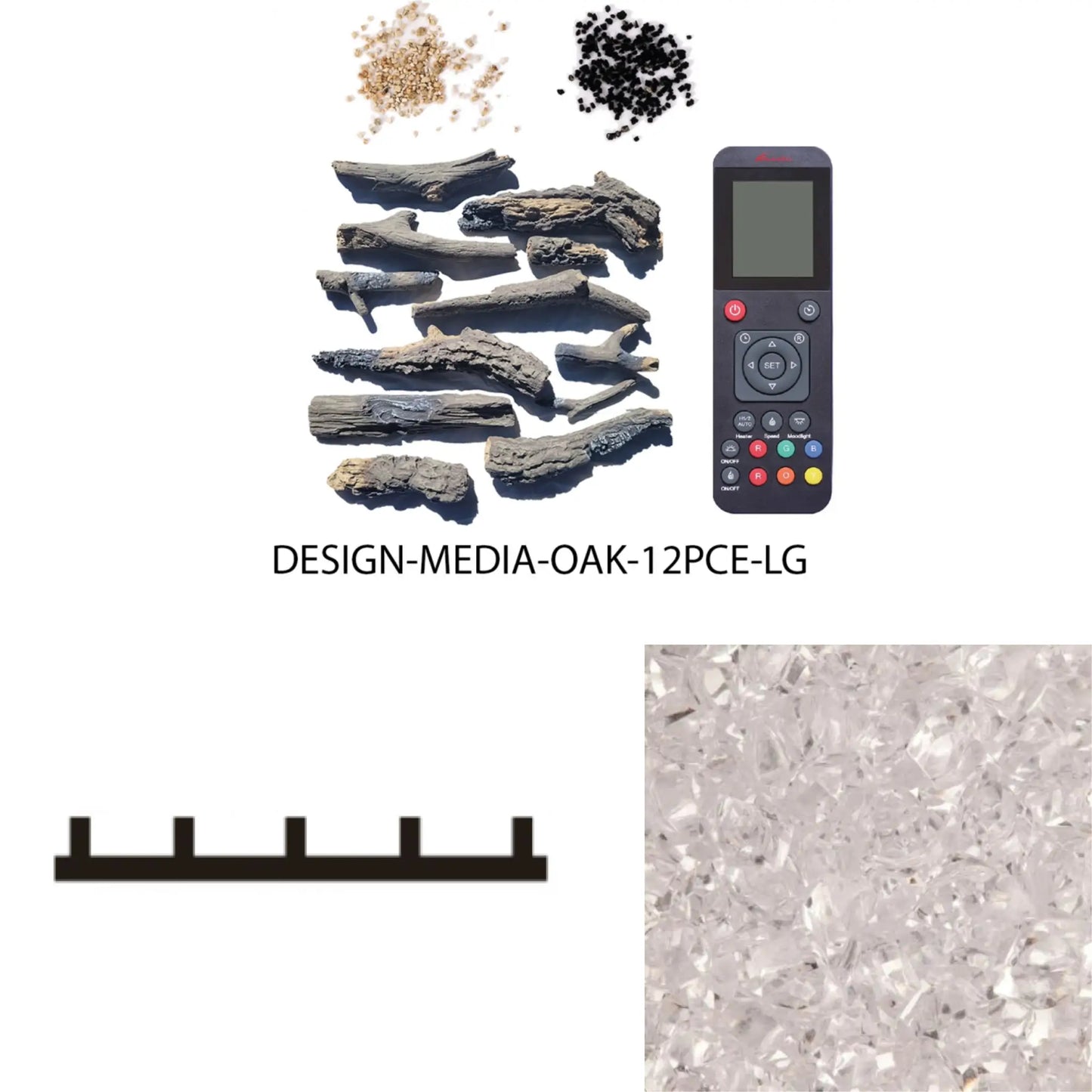 Amantii TRD Lumina Electric Fireplace - Product Features Overview