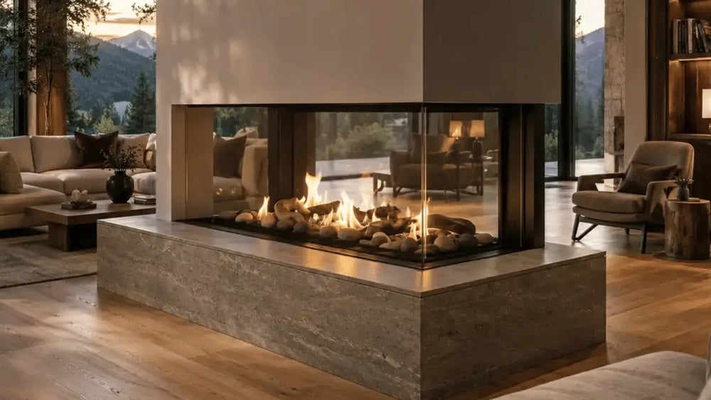 Bring luxury and captivating flames to your living space.