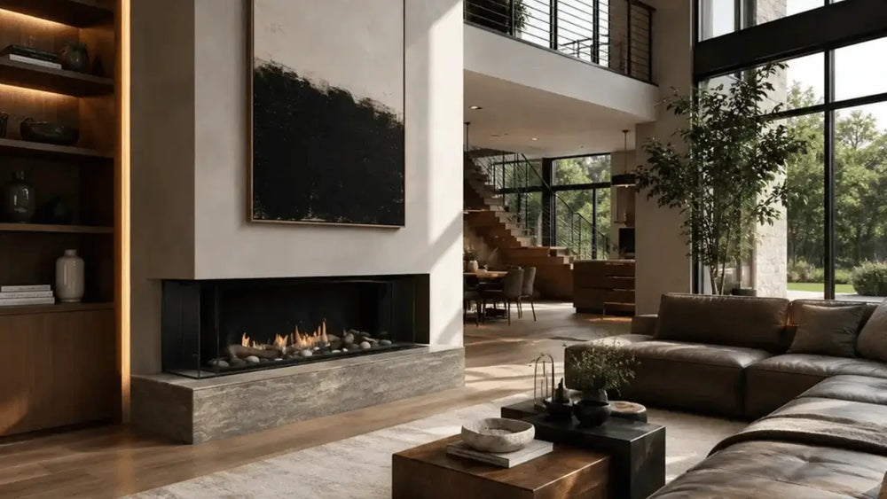 Bring luxury and captivating flames to your living space.