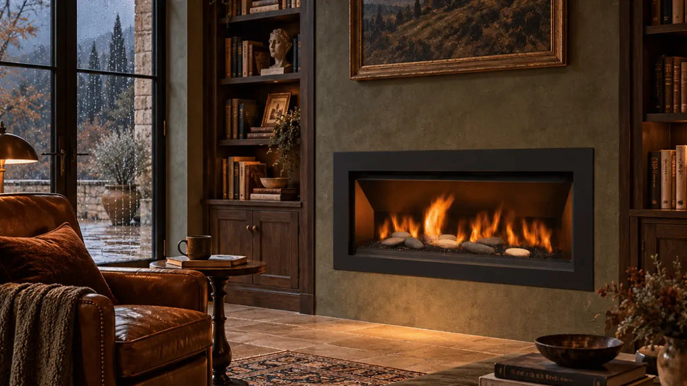 Bring luxury and captivating flames to your living space.