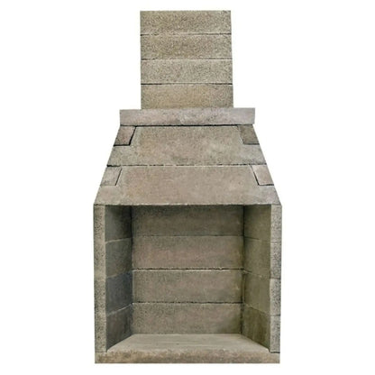 FireRock Pre-Fabricated Outdoor Fireplace - Product Features Overview