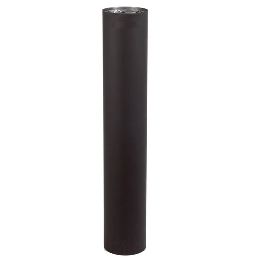 Vortex 6" Double Wall Black Stove Pipe | Multiple Lengths | Wood Stove Venting Pipe