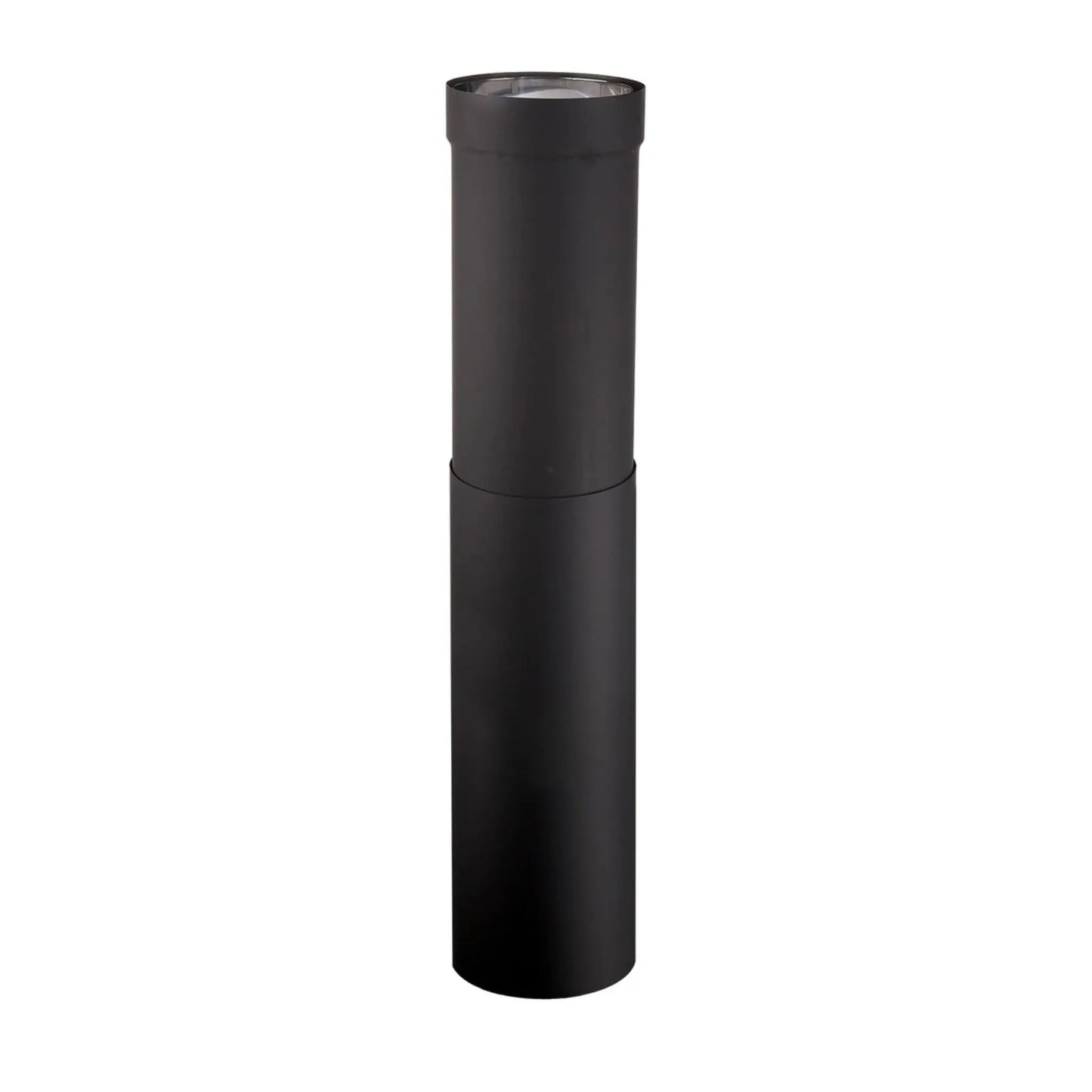 Vortex 6" Double Wall Telescoping Stove Pipe Section | Adjustable Length | Wood Stove Venting