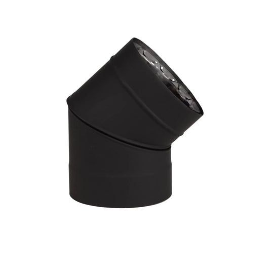45° ELBOW 6" VORTEX DOUBLE WALL