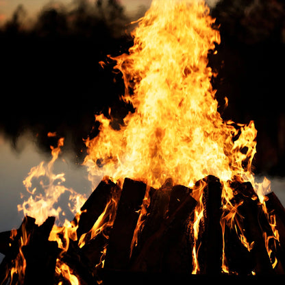 Fire Pit Art Asia Steel Fire Pit | 48-Inch | Wood Burning & Gas